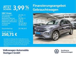 Rauchgrau metallic Gebraucht 2025 VW T-Cross R-line SUV | 26.930 € (Fairer Preis)