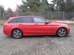 Rot Gebraucht 2016 Mercedes C200 AMG line Kombi | 18.995 € (Fairer Preis)