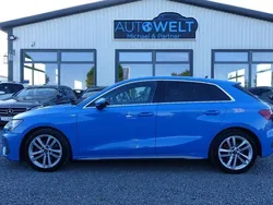 Turboblau Gebraucht 2020 Audi A3 Sportback S-Line Limousine | 21.480 € (Teuer)