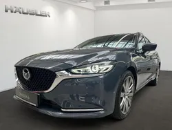 Polymetal grey Gebraucht 2024 Mazda 6 Exclusive-Line Kombi | 32.491 € (Fairer Preis)