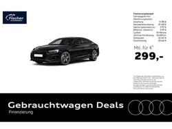 Schwarz Gebraucht 2024 Audi A5 Sportback Competition Limousine | 48.880 € (Fairer Preis)