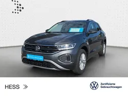 Indiumgrau metallic Gebraucht 2024 VW T-Roc Life SUV | 22.349 € (Guter Preis)