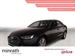 Mythosschwarz metallic Gebraucht 2025 Audi A4 Advanced Plus Limousine | 34.809 € (Fairer Preis)