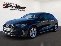 Mythosschwarz metallic Gebraucht 2024 Audi A3 Sportback Business Limousine | 28.900 €