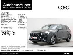 Mythosschwarz metallic (metallic) Gebraucht 2024 Audi Q7 S-Line SUV | 70.850 € (Guter Preis)
