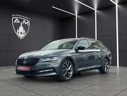 Grau Gebraucht 2019 Skoda Superb SportLine Limousine | 26.300 € (Etwas zu teuer)