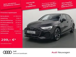 Mythosschwarz Neu 2025 Audi A3 Sportback S-Line Limousine | 42.480 € (Fairer Preis)