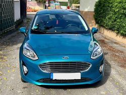 Blau Gebraucht 2017 Ford Fiesta Titanium Kleinwagen | 10.550 € (Fairer Preis)