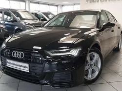 Mythosschwarz (metallic) Gebraucht 2022 Audi A6 S-Line Limousine | 36.300 € (Superpreis)