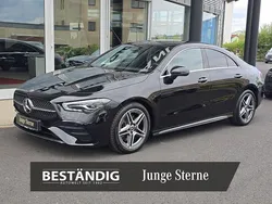 Lack kosmosschwarz Gebraucht 2024 Mercedes CLA200 AMG Coupé | 35.990 € (Guter Preis)