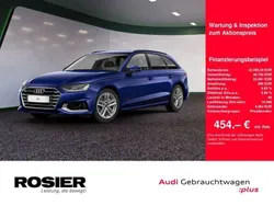 Blau / navarrablau (metallic) Gebraucht 2020 Audi A4 Advanced Plus Kombi | 23.990 € (Superpreis)
