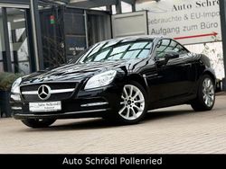 Obsidianschwarz metallic Gebraucht 2012 Mercedes SLK200 Cabrio | 19.980 € (Etwas zu teuer)