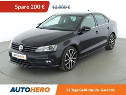 Schwarz Gebraucht 2015 VW Jetta Limousine | 12.680 € (Teuer)