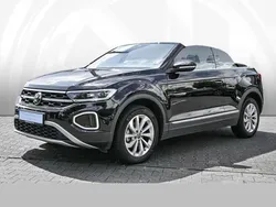 Deep black perleffekt schwarz Gebraucht 2022 VW T-Roc Cabriolet Style Cabrio | 28.490 € (Guter Preis)