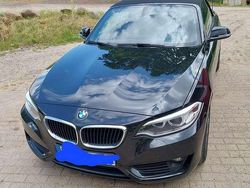 Schwarz Gebraucht 2017 BMW 218 Advantage Cabrio | 20.500 € (Etwas zu teuer)