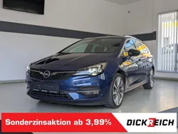 Blau Gebraucht 2021 Opel Astra Elegance Kombi | 13.980 € (Guter Preis)