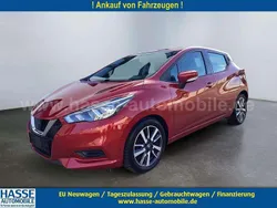 Rot Gebraucht 2018 Nissan Micra Acenta Kleinwagen | 9.999 € (Fairer Preis)