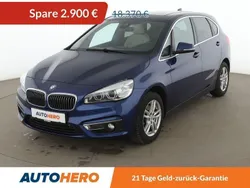 Blau Gebraucht 2018 BMW 218 Active Tourer Luxury Line Van / Kleinbus | 15.120 € (Fairer Preis)