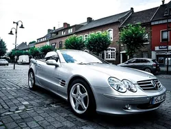 Silber Gebraucht 2002 Mercedes SL500 Cabrio | 24.500 € (Guter Preis)