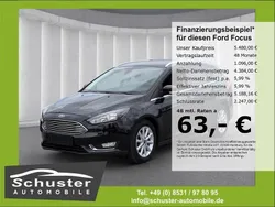 Schwarz Gebraucht 2015 Ford Focus Titanium Kombi | 5.480 € (Guter Preis)