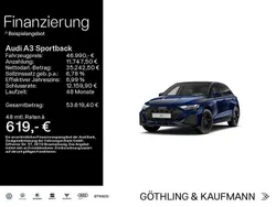 Metallic Gebraucht 2025 Audi A3 Sportback e-tron S-Line Limousine | 46.990 € (Superpreis)