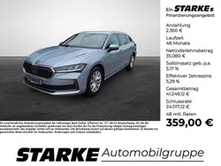 Silber Neu 2025 Skoda Superb Selection Kombi | 37.440 € (Superpreis)