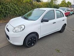 Weiß Gebraucht 2013 Nissan Micra Visia Kleinwagen | 3.490 € (Fairer Preis)