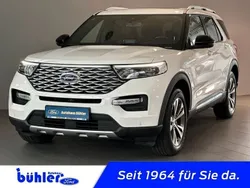 Weiß Gebraucht 2021 Ford Explorer Platinum SUV | 48.990 € (Fairer Preis)