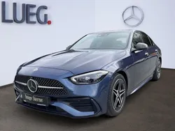 Metalliclack sodalithblau Gebraucht 2024 Mercedes C200 Advanced Limousine | 48.370 € (Teuer)