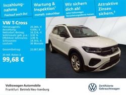 Pure white Gebraucht 2025 VW T-Cross Goal SUV | 20.280 € (Fairer Preis)