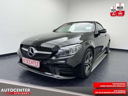 Schwarz Gebraucht 2019 Mercedes C180 AMG line Cabrio | 24.900 € (Fairer Preis)