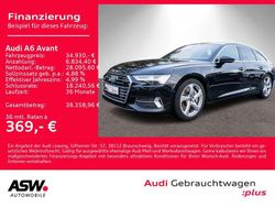 Mythosschwarz metallic Gebraucht 2022 Audi A6 Sport Kombi | 34.930 € (Guter Preis)