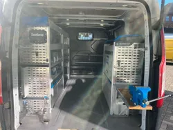 Weiß Gebraucht 2016 Ford Transit Custom Van / Kleinbus | 10.400 € (Teuer)