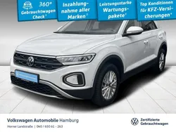 Pure white Gebraucht 2024 VW T-Roc Life SUV | 24.480 € (Fairer Preis)