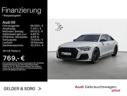 Gletscherweiß metallic Gebraucht 2023 Audi S8 Exclusive Limousine | 96.880 €
