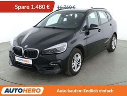 Saphirschwarz Gebraucht 2018 BMW 218 Active Tourer Advantage Van / Kleinbus | 15.280 € (Fairer Preis)