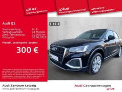 Schwarz (brillantschwarz) Gebraucht 2024 Audi Q2 Advanced Plus SUV | 28.980 € (Fairer Preis)