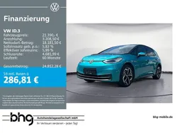Blau Gebraucht 2021 VW ID.3 Pro Kleinwagen | 21.390 € (Fairer Preis)