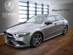 Grau Gebraucht 2022 Mercedes A200 AMG Limousine | 31.480 € (Etwas zu teuer)