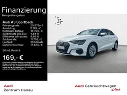 Weiß Gebraucht 2022 Audi A3 Sportback e-tron Design Limousine | 20.979 € (Superpreis)