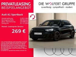 Schwarz Neu 2025 Audi A1 Sportback S-Line Kleinwagen | 29.429 € (Guter Preis)