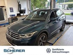 Nightshade blue metallic (metallic) Gebraucht 2022 VW Tiguan Elegance SUV | 28.480 € (Guter Preis)