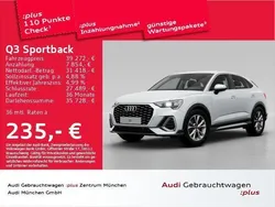 Gletscherweiß metallic Gebraucht 2024 Audi Q3 Sportback S-Line SUV | 39.272 € (Guter Preis)
