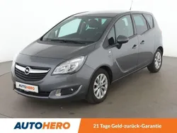 Grau Gebraucht 2016 Opel Meriva drive Van / Kleinbus | 9.980 € (Fairer Preis)
