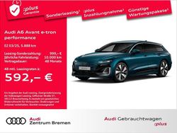 Blau Gebraucht 2025 Audi A6 e-tron Performance Kombi | 70.970 € (Superpreis)
