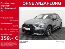 Daytonagrau perleffekt Gebraucht 2024 Audi A3 Sportback e-tron S-Line Limousine | 43.950 €