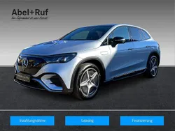 Lack hightechsilber (metallic) Gebraucht 2024 Mercedes EQE300 AMG SUV | 61.939 € (Superpreis)