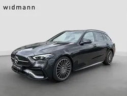 Metalliclack graphitgrau Gebraucht 2025 Mercedes C220 Night Kombi | 57.550 €