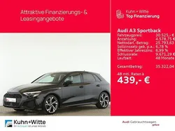 Mythosschwarz metallic Gebraucht 2023 Audi A3 S-Line | 30.525 € (Fairer Preis)
