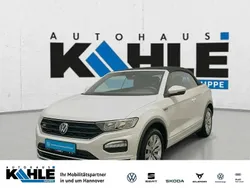 Weiß Gebraucht 2021 VW T-Roc Cabriolet R-line Cabrio | 25.490 € (Guter Preis)